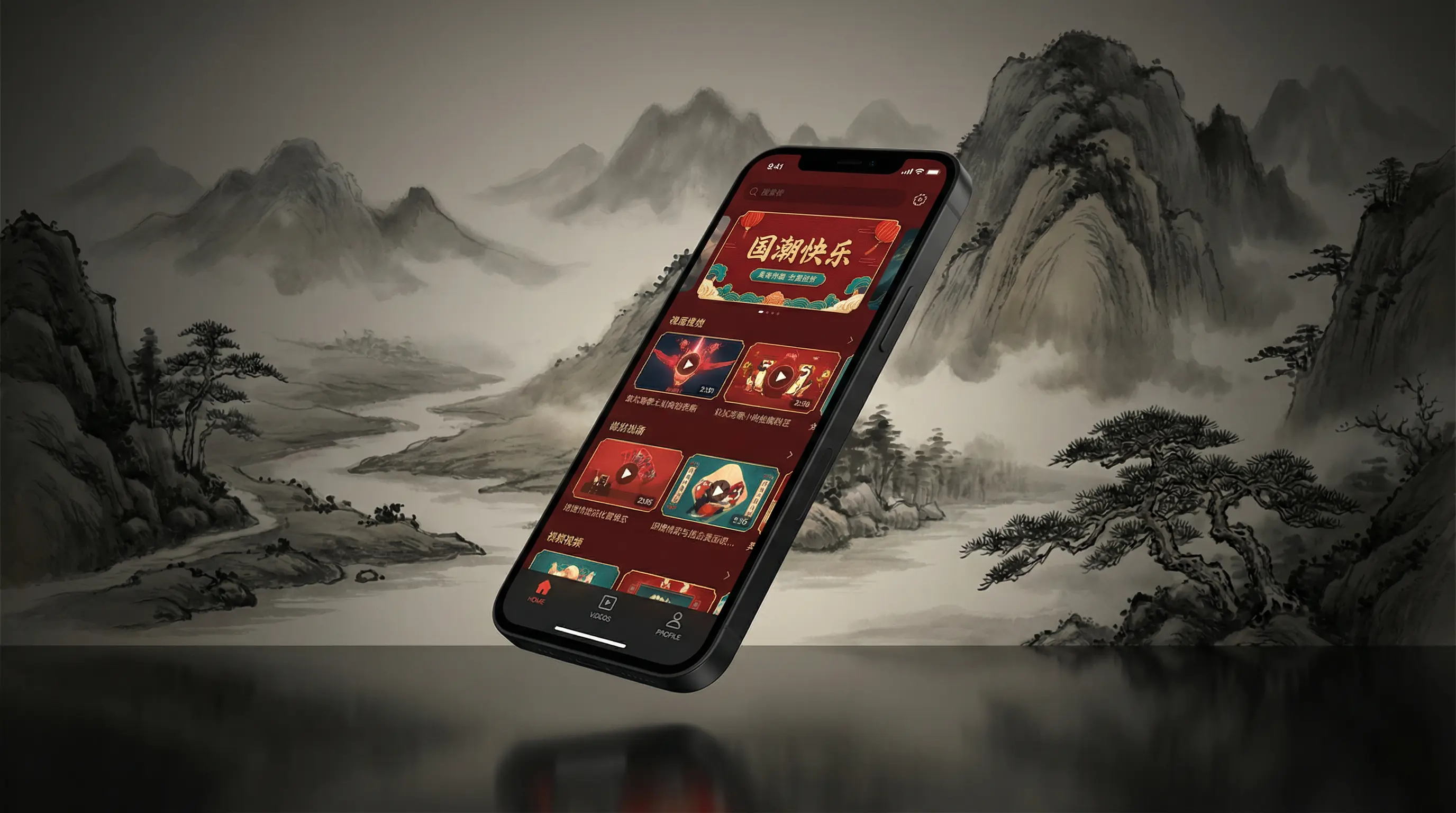 明道最近演的电视剧 移动端APP界面展示
